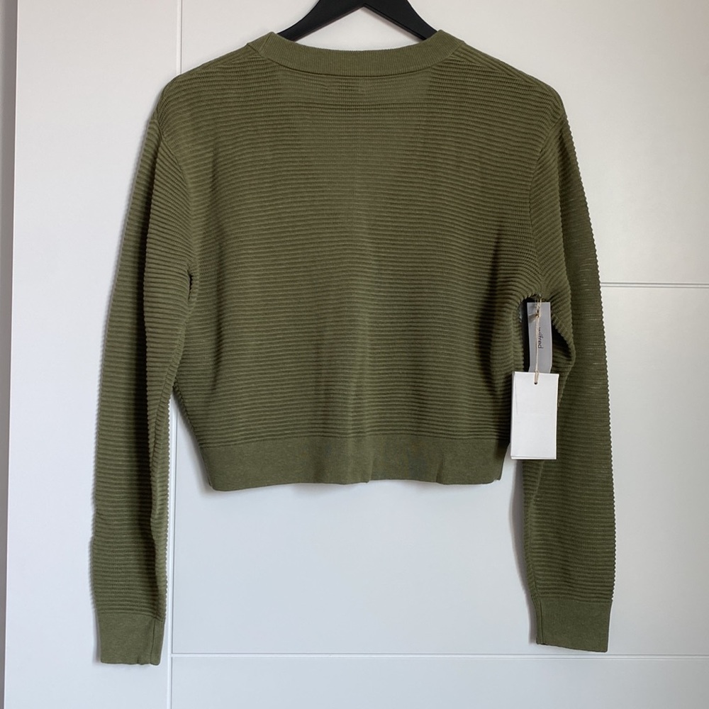 NWT Babaton Light Cropped Cardigan - Picture 3 of 6